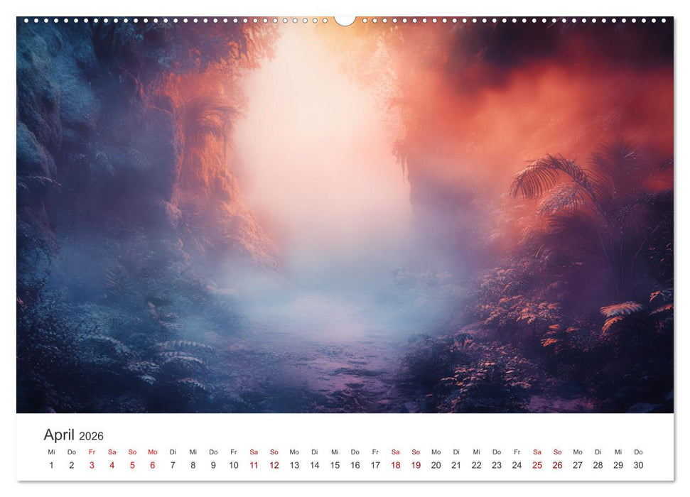 Die Seele des Dschungels - Eine Reise in tropische Wildnis (CALVENDO Premium Wandkalender 2026)