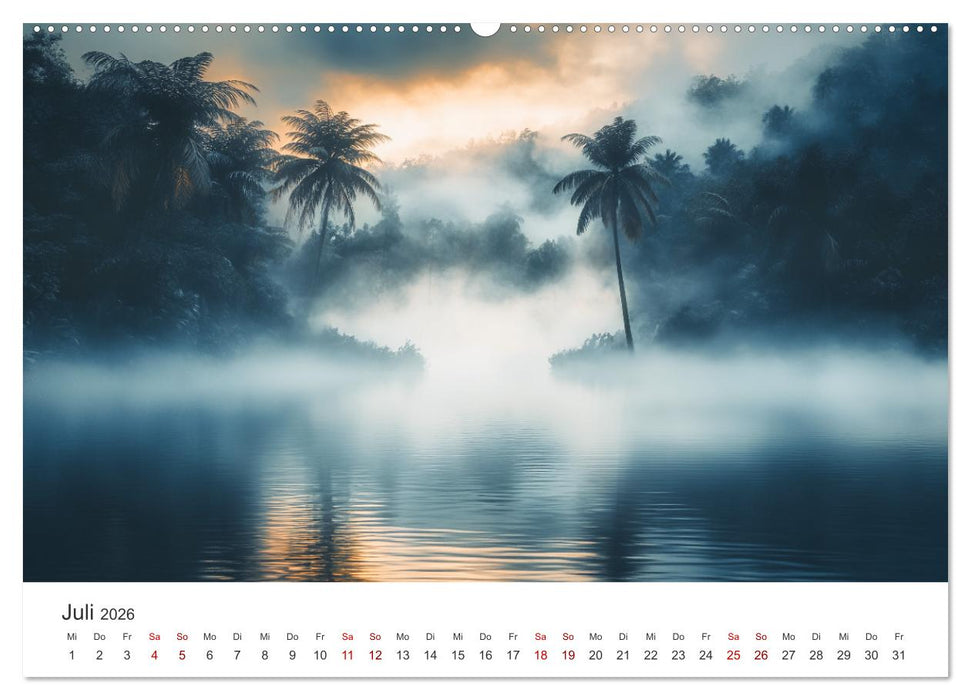 Die Seele des Dschungels - Eine Reise in tropische Wildnis (CALVENDO Premium Wandkalender 2026)