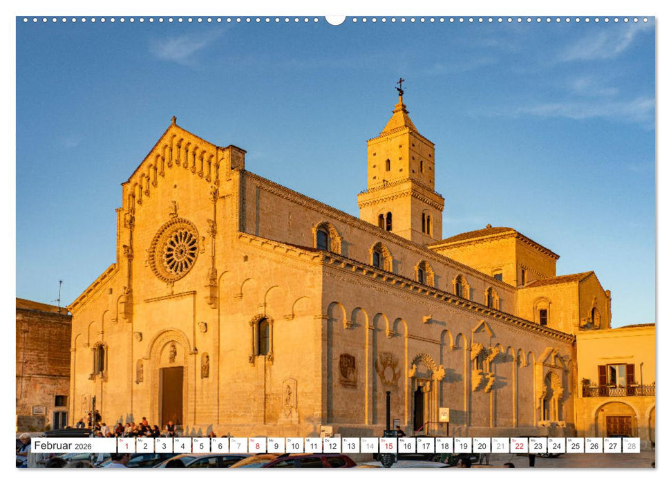 Italiens Welterbe Matera (CALVENDO Wandkalender 2026)