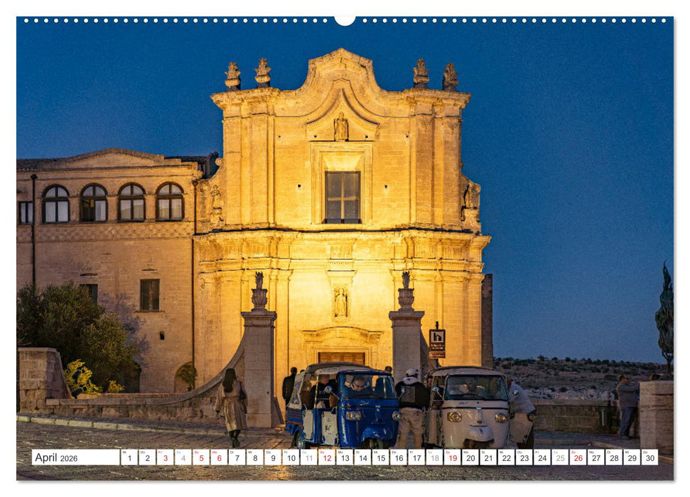 Italiens Welterbe Matera (CALVENDO Wandkalender 2026)