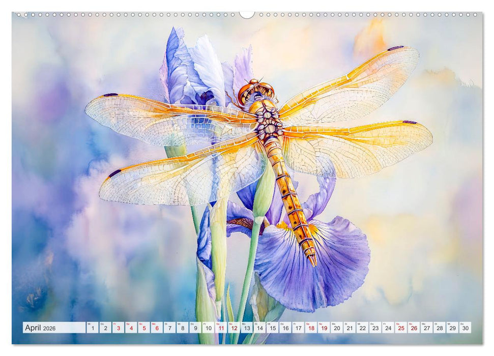 Wildtiere Europas - Farbwelt der heimischen Fauna (CALVENDO Wandkalender 2026)