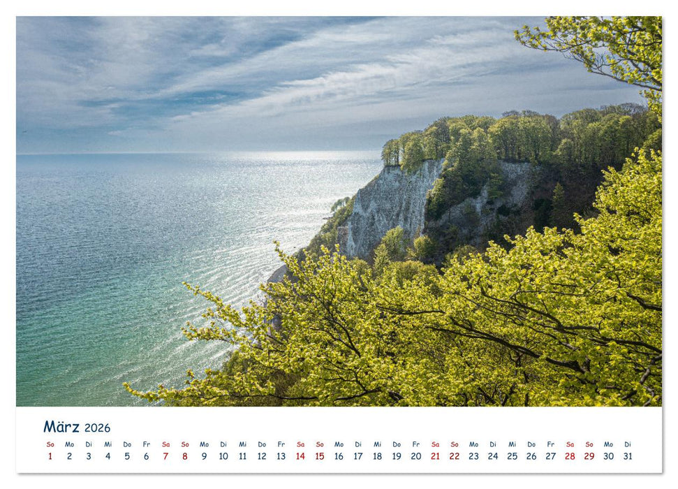Verliebt in Rügen (CALVENDO Premium Wandkalender 2026)