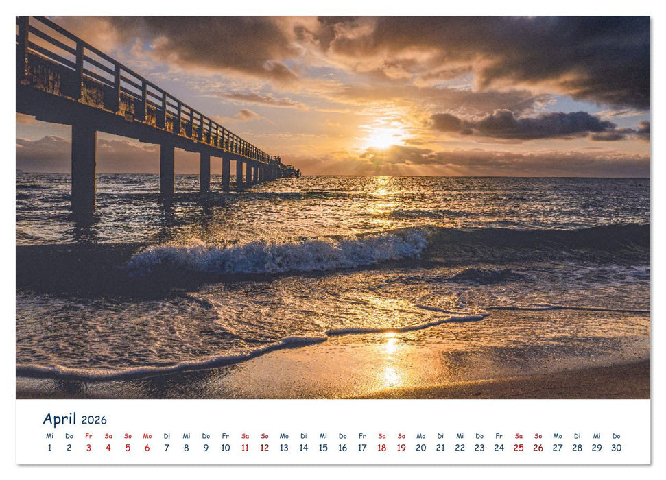Verliebt in Rügen (CALVENDO Premium Wandkalender 2026)