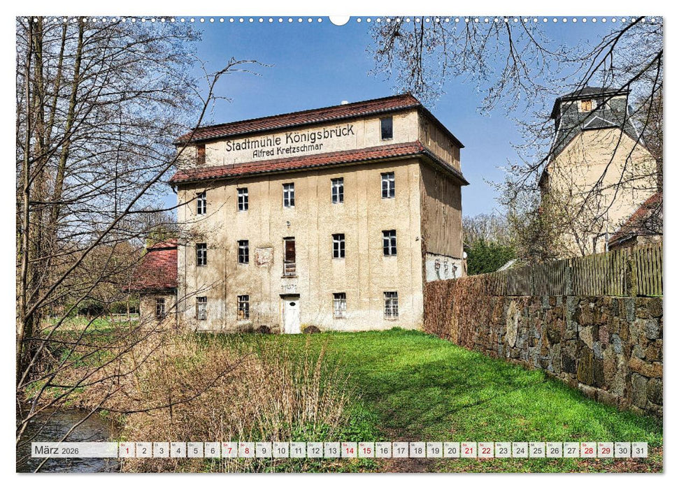 Königsbrück Einblicke - Ausblicke (CALVENDO Premium Wandkalender 2026)