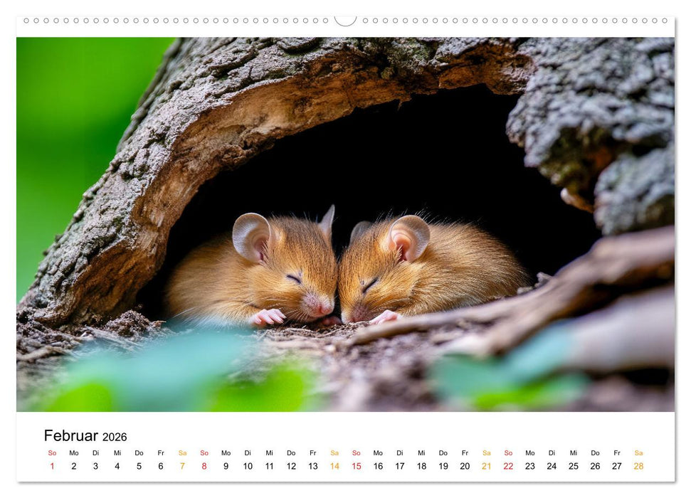 Wenn Tierchen träumen (CALVENDO Wandkalender 2026)