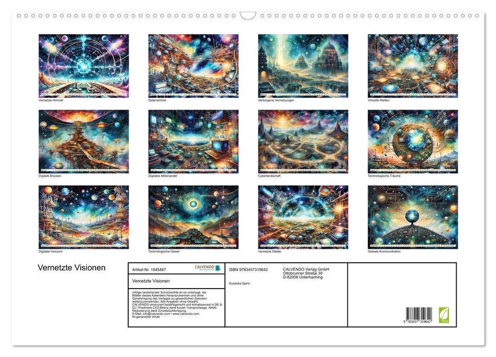 Vernetzte Visionen (CALVENDO Wandkalender 2026)