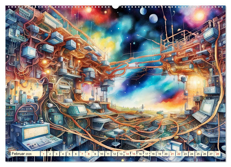 Vernetzte Visionen (CALVENDO Wandkalender 2026)