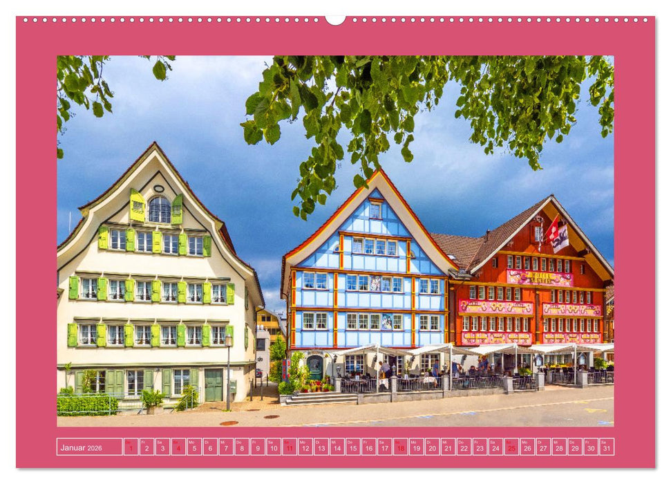 Traumhafte Schweizer Orte (CALVENDO Wandkalender 2026)