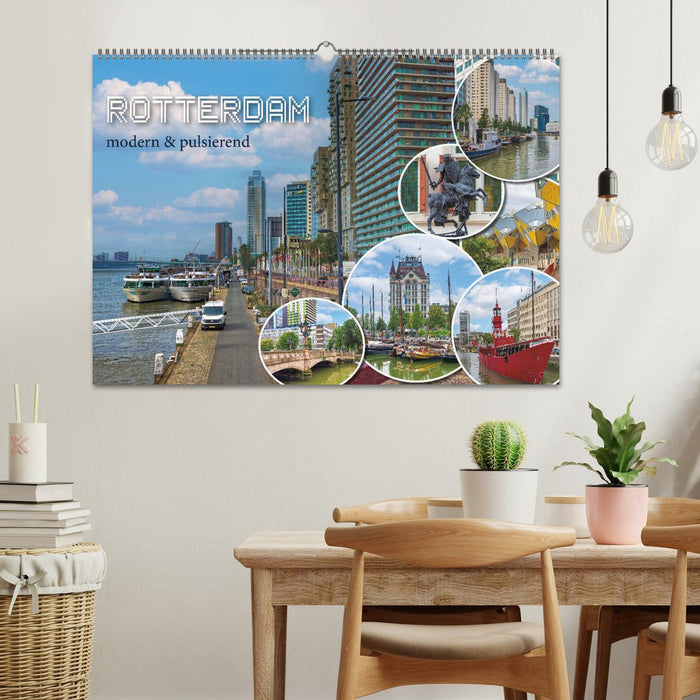 Rotterdam - modern und pulsierend (CALVENDO Wandkalender 2026)