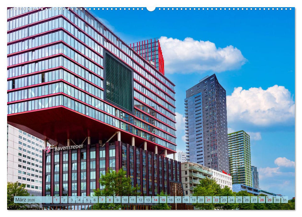Rotterdam - modern und pulsierend (CALVENDO Wandkalender 2026)
