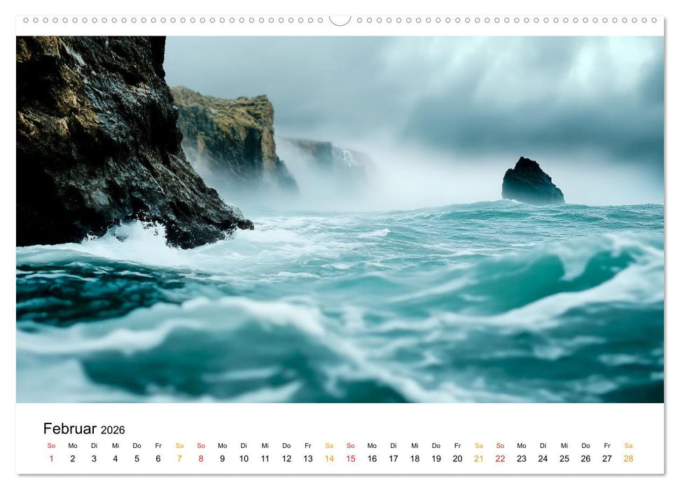 Mystischer Nebel (CALVENDO Premium Wandkalender 2026)