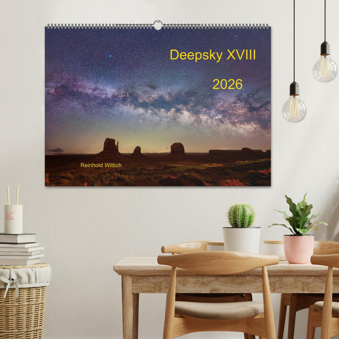 Deepsky XVIII (CALVENDO Wandkalender 2026)