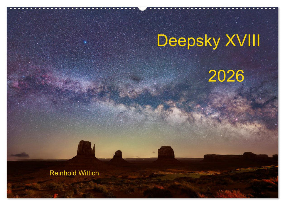 Deepsky XVIII (CALVENDO Wandkalender 2026)