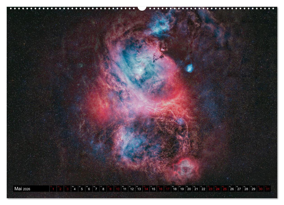 Deepsky XVIII (CALVENDO Wandkalender 2026)