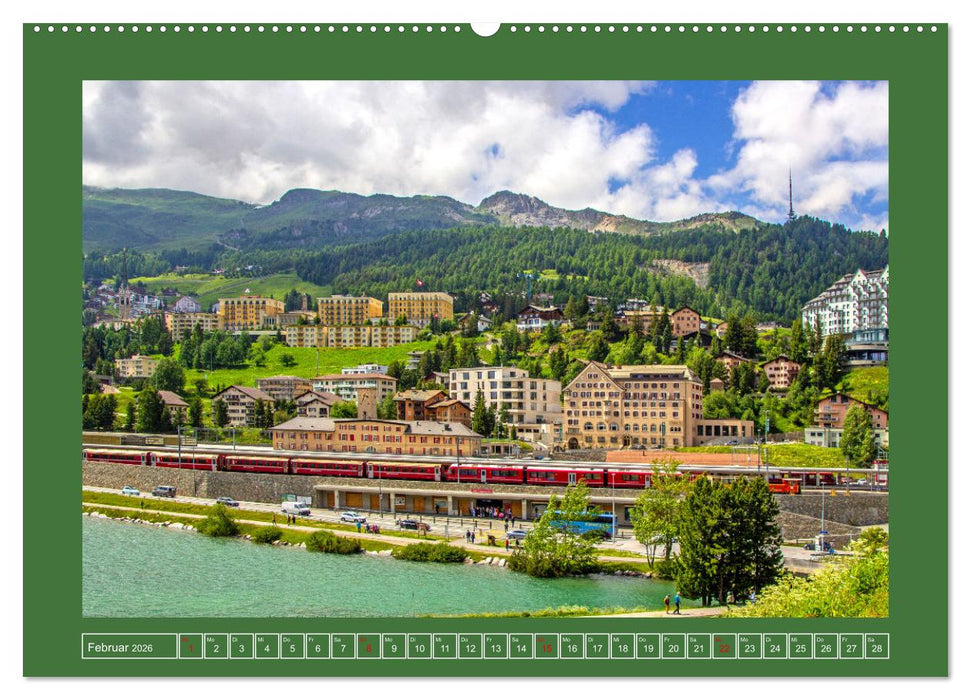 Traumhafte Schweizer Orte (CALVENDO Premium Wandkalender 2026)