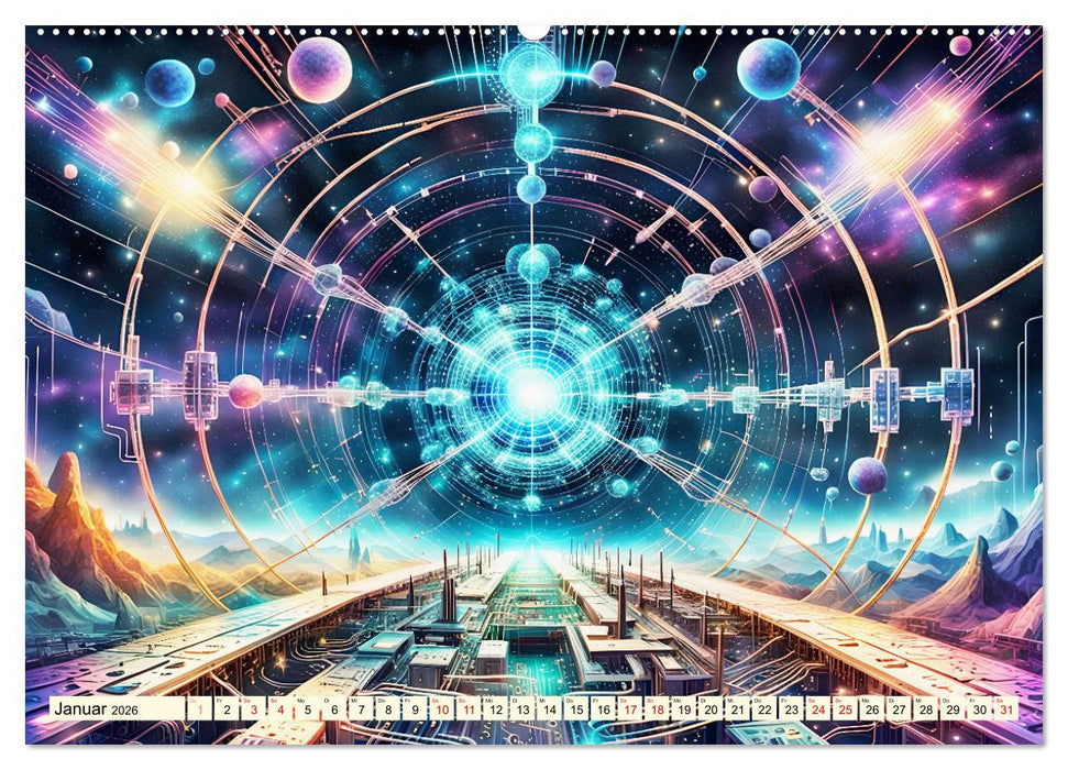 Vernetzte Visionen (CALVENDO Premium Wandkalender 2026)