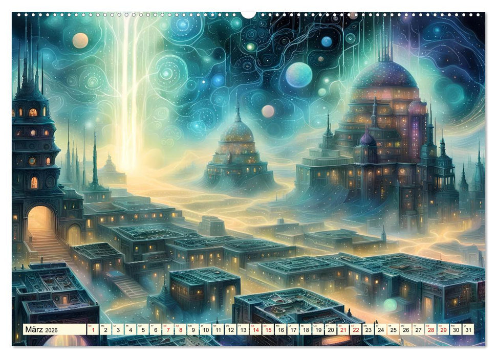 Vernetzte Visionen (CALVENDO Premium Wandkalender 2026)