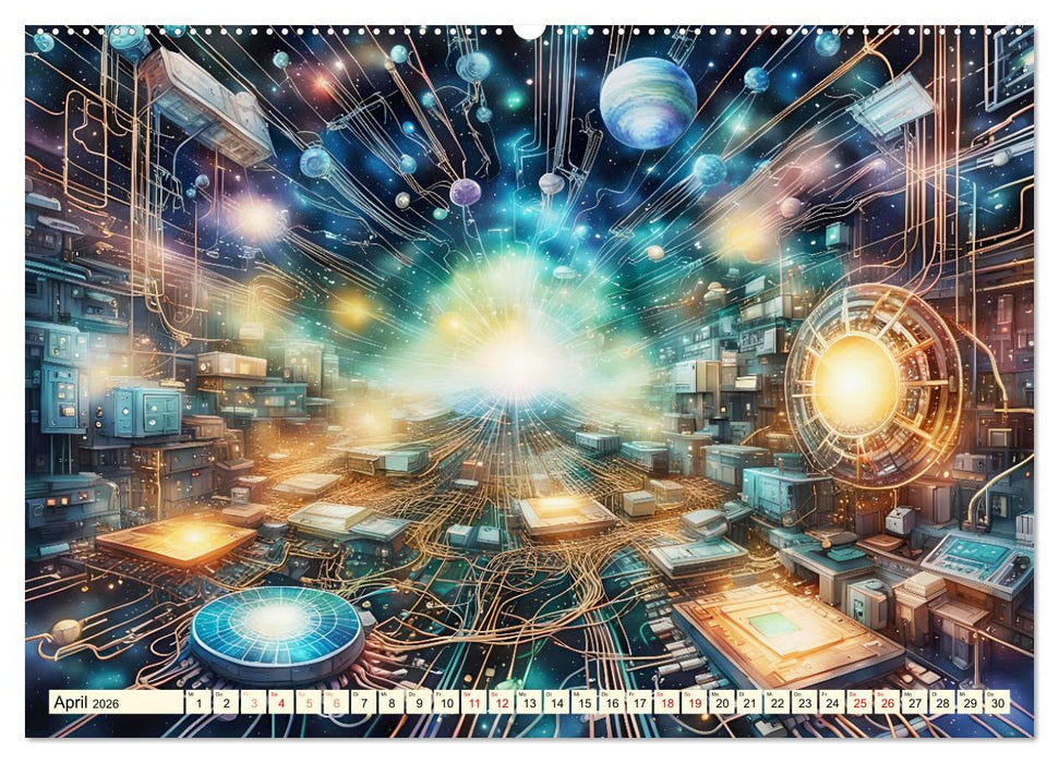Vernetzte Visionen (CALVENDO Premium Wandkalender 2026)