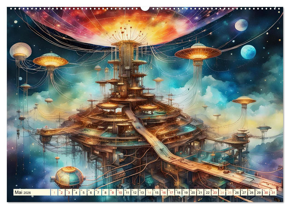 Vernetzte Visionen (CALVENDO Premium Wandkalender 2026)