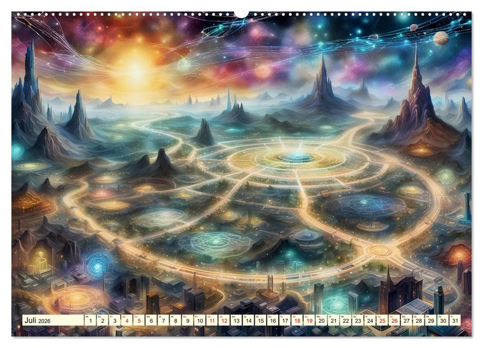 Vernetzte Visionen (CALVENDO Premium Wandkalender 2026)