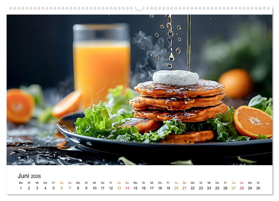 Vegane Leckerbissen (CALVENDO Premium Wandkalender 2026)