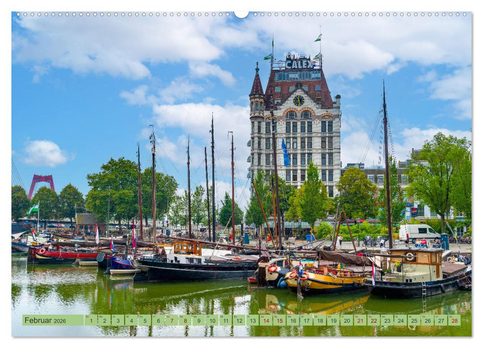 Rotterdam - modern und pulsierend (CALVENDO Premium Wandkalender 2026)