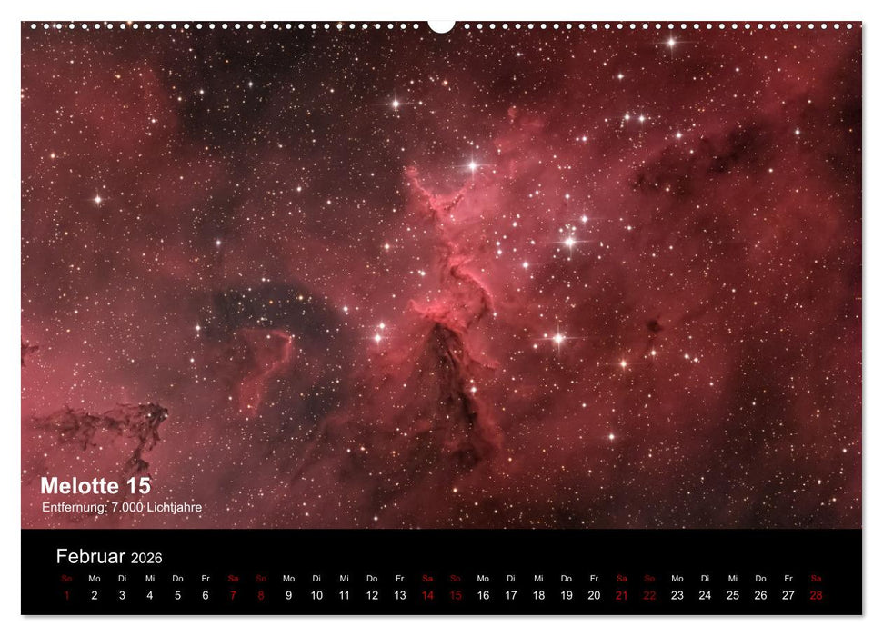 Juwelen des Nachthimmels (CALVENDO Premium Wandkalender 2026)