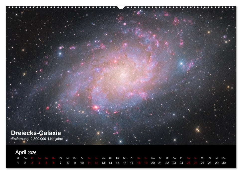 Juwelen des Nachthimmels (CALVENDO Premium Wandkalender 2026)