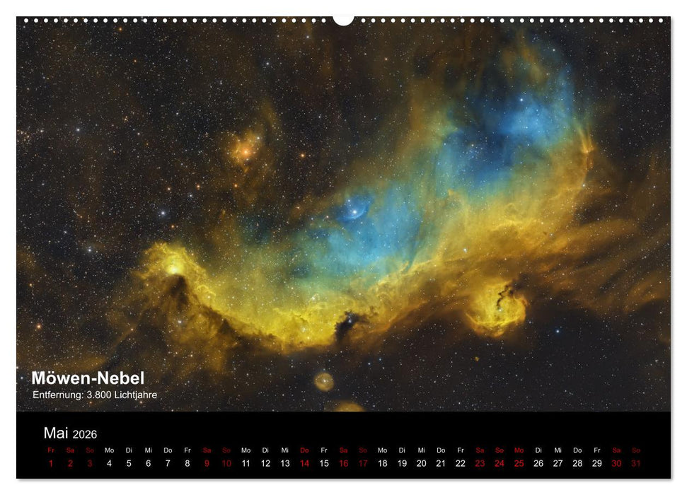 Juwelen des Nachthimmels (CALVENDO Premium Wandkalender 2026)