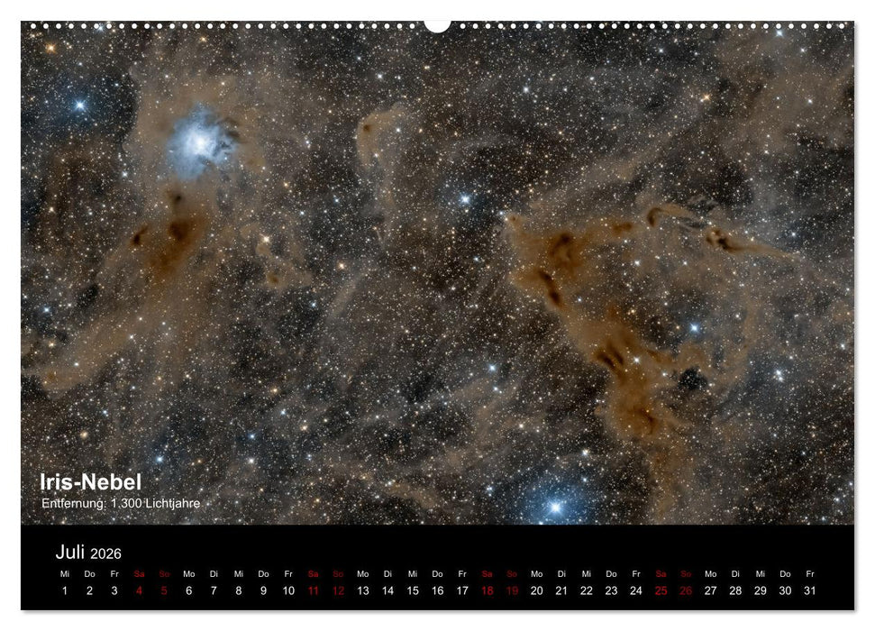 Juwelen des Nachthimmels (CALVENDO Premium Wandkalender 2026)