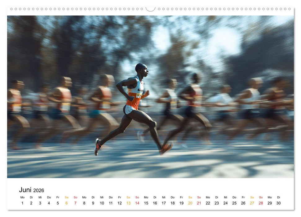 Triathlon Power (CALVENDO Wandkalender 2026)