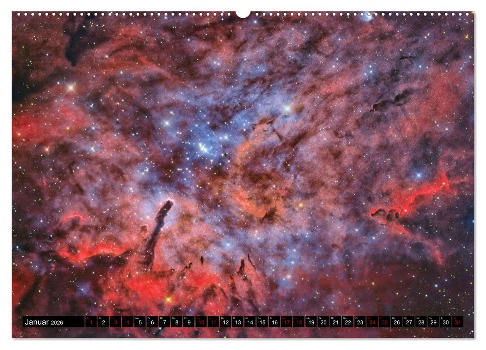Deepsky XVIII (CALVENDO Premium Wandkalender 2026)