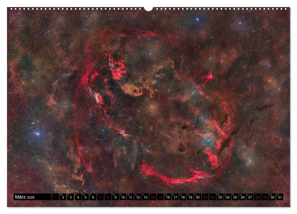 Deepsky XVIII (CALVENDO Premium Wandkalender 2026)