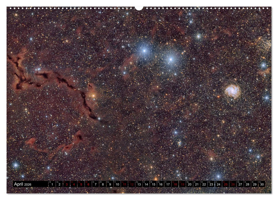 Deepsky XVIII (CALVENDO Premium Wandkalender 2026)