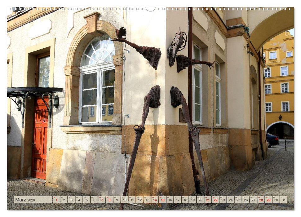 Jelenia Góra - Ein Stadtspaziergang in Hirschberg (CALVENDO Wandkalender 2026)