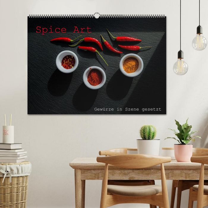 Spice Art - Gewürze in Szene gesetzt (CALVENDO Wandkalender 2026)