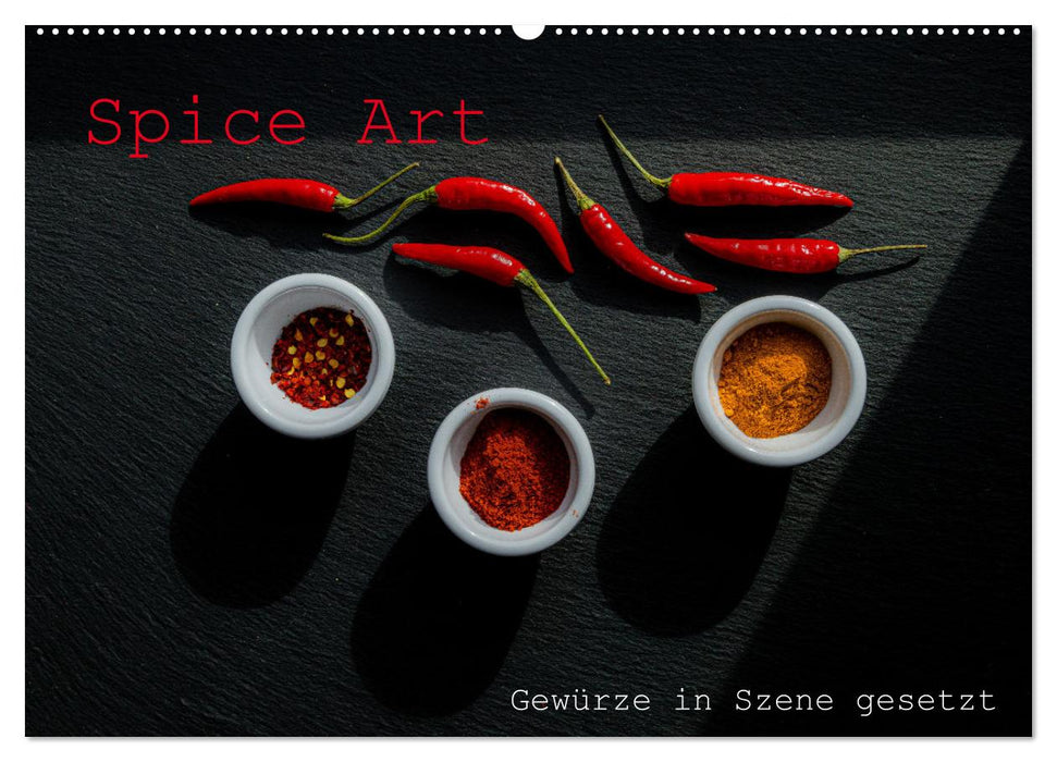 Spice Art - Gewürze in Szene gesetzt (CALVENDO Wandkalender 2026)