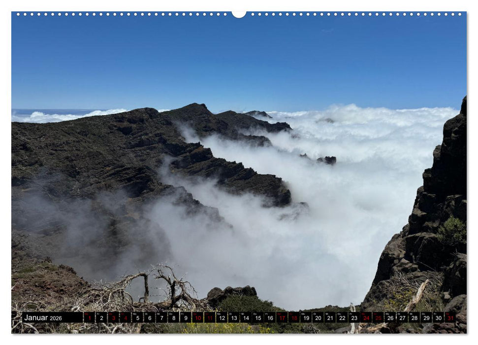 La Palma - Eine Reise über die La Isla Bonita (CALVENDO Premium Wandkalender 2026)