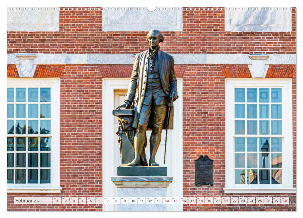PHILADELPHIA Historie und Moderne (CALVENDO Wandkalender 2026)