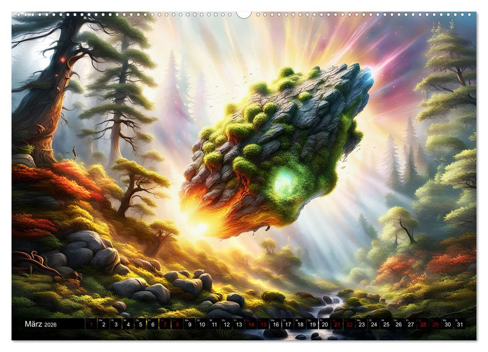 Erde - Blauer Überlebenskünstler (CALVENDO Wandkalender 2026)