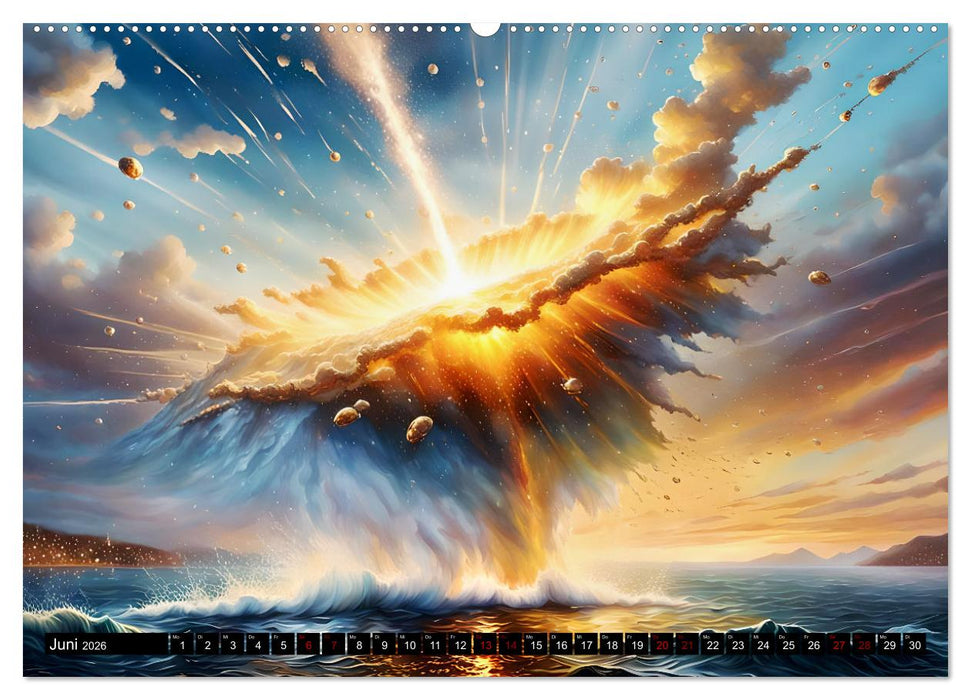 Erde - Blauer Überlebenskünstler (CALVENDO Wandkalender 2026)