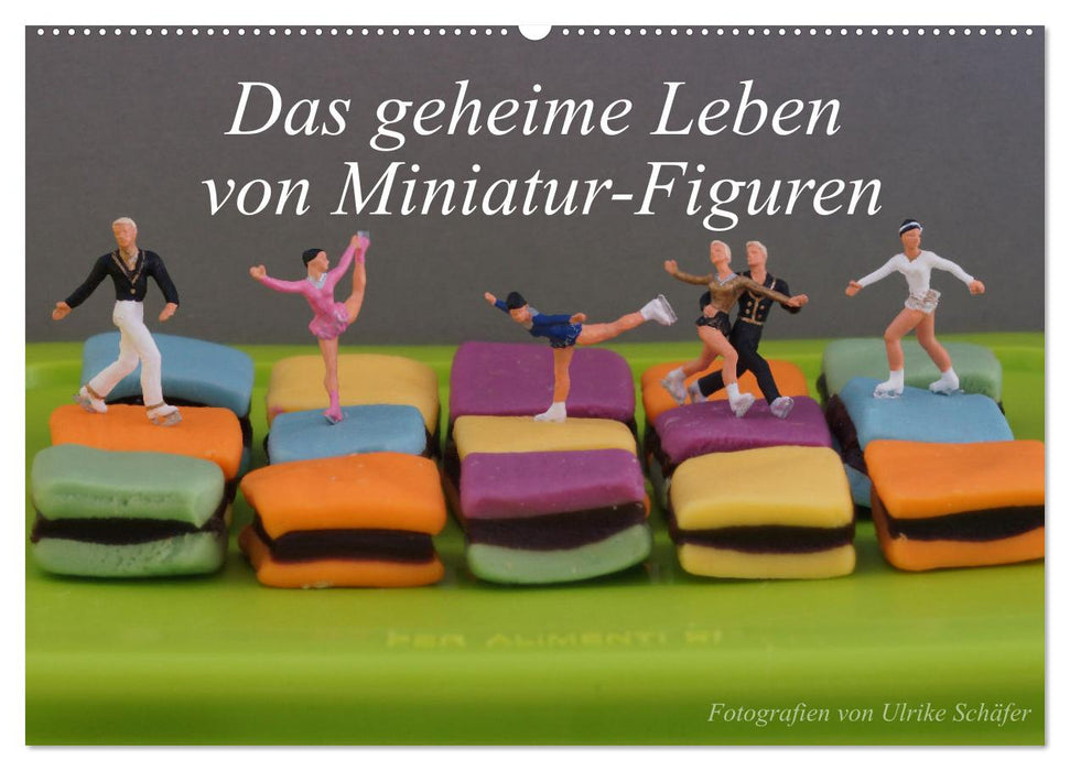 Das geheime Leben von Miniatur-Figuren (CALVENDO Wandkalender 2026)