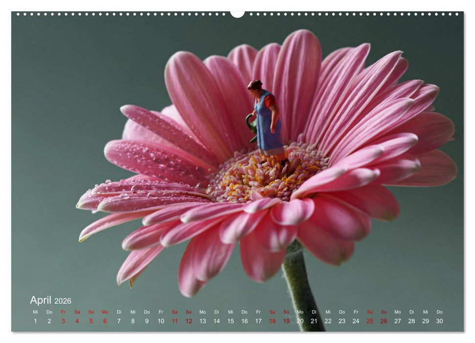 Das geheime Leben von Miniatur-Figuren (CALVENDO Wandkalender 2026)