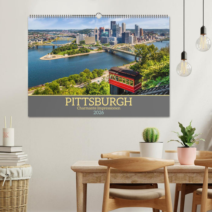 PITTSBURGH Charmante Impressionen (CALVENDO Wandkalender 2026)