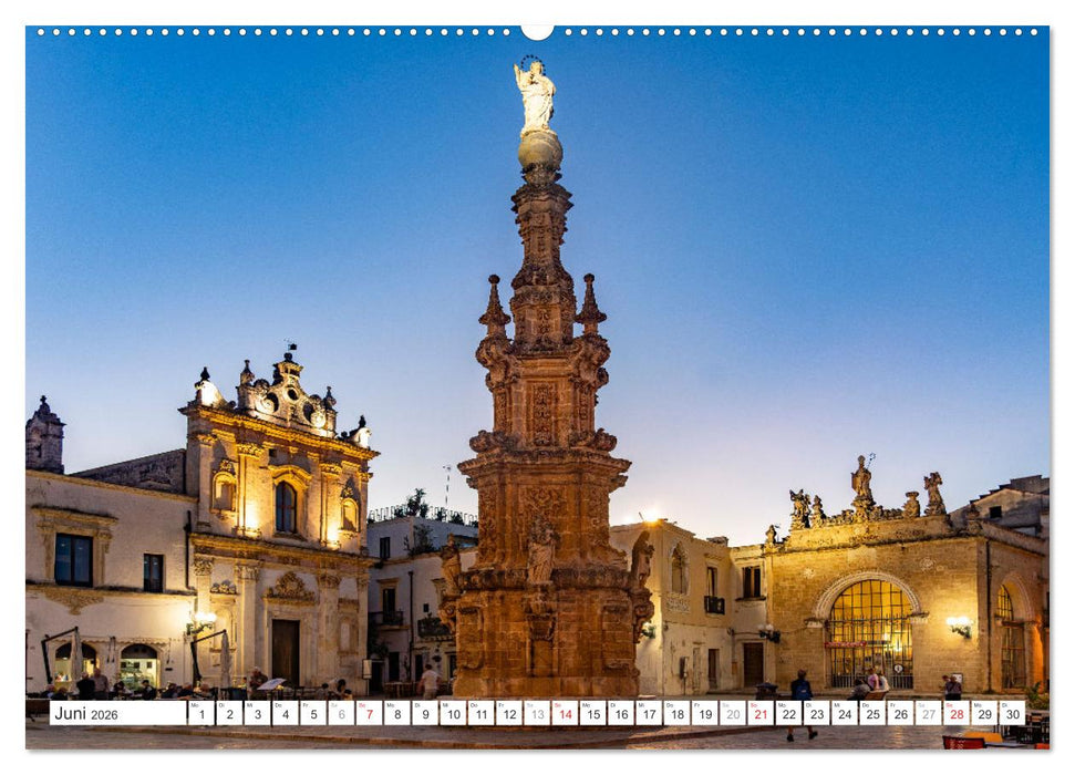 Italien - Apulien (CALVENDO Premium Wandkalender 2026)