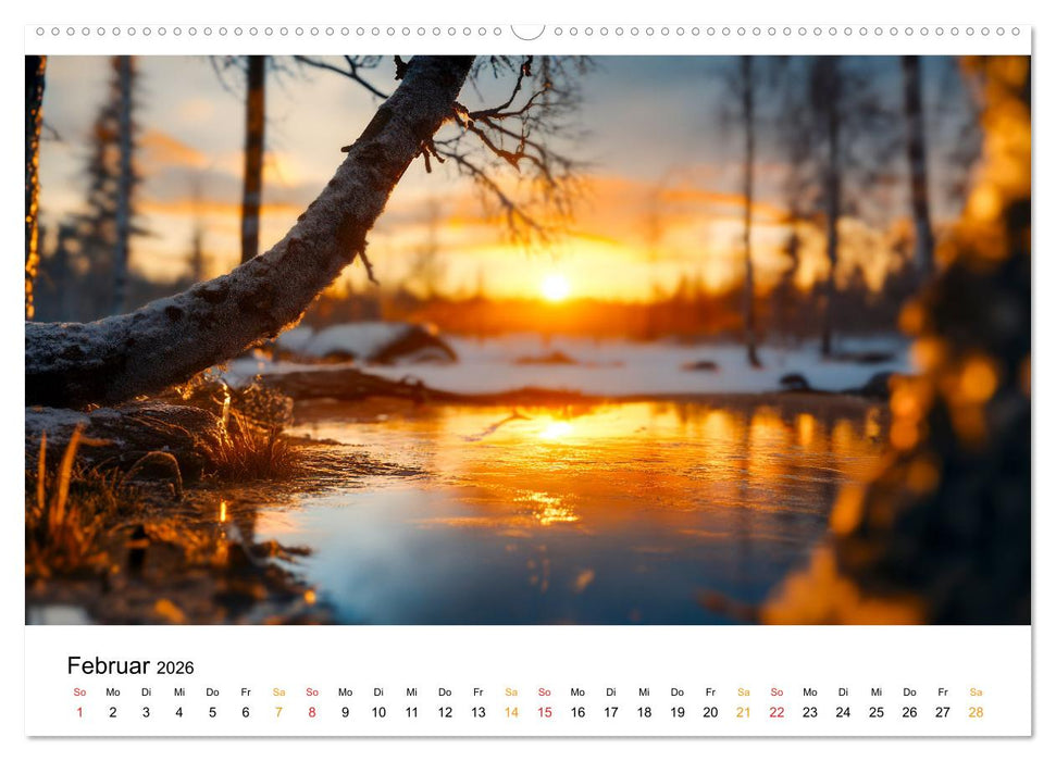 Mystik der Wälder (CALVENDO Premium Wandkalender 2026)
