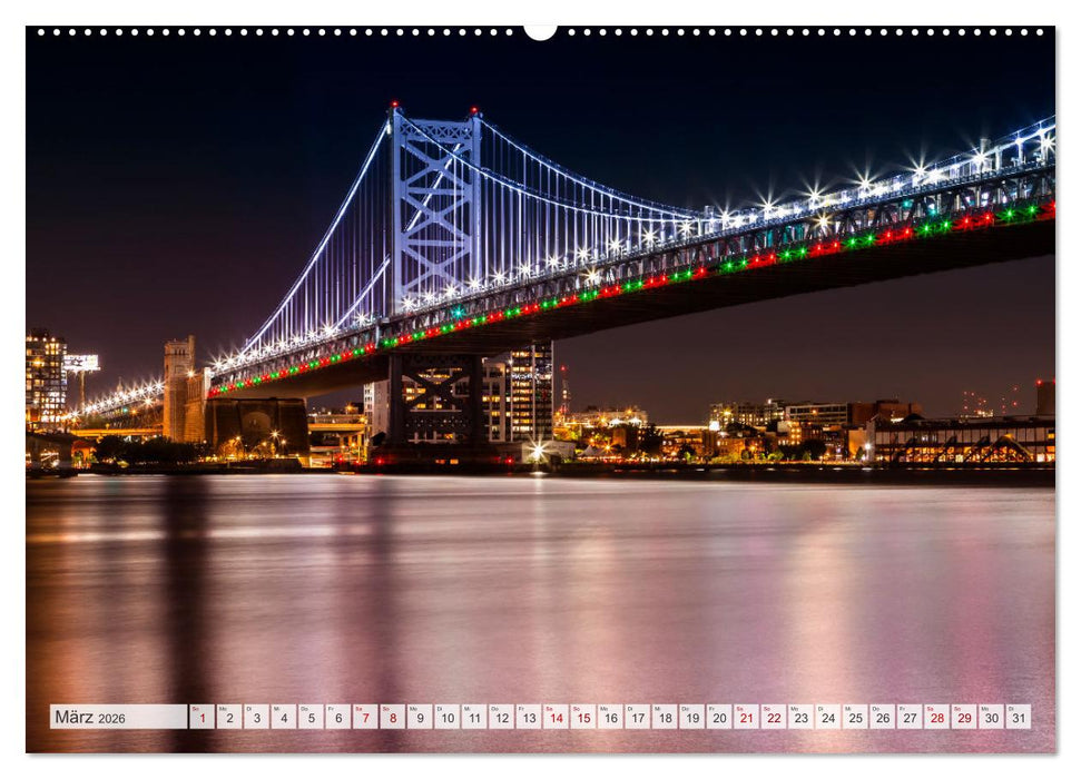 PHILADELPHIA Historie und Moderne (CALVENDO Premium Wandkalender 2026)