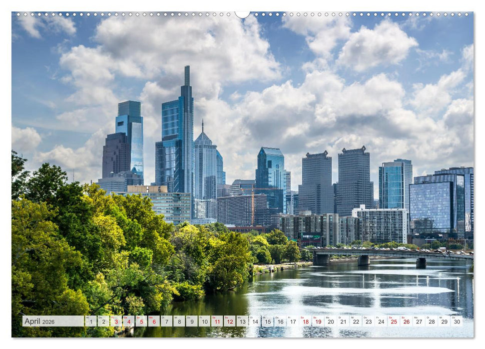 PHILADELPHIA Historie und Moderne (CALVENDO Premium Wandkalender 2026)