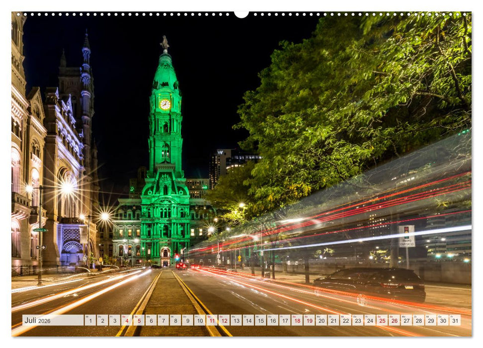 PHILADELPHIA Historie und Moderne (CALVENDO Premium Wandkalender 2026)