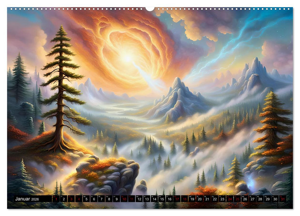 Erde - Blauer Überlebenskünstler (CALVENDO Premium Wandkalender 2026)